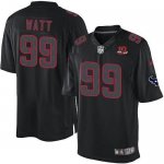 Jerseys Factory Cheap Nike Texans #99 J.J. Watt Black With 10th