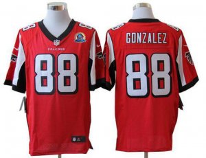 Jerseys Factory Cheap Nike Falcons #88 Tony Gonzalez Red Team Co