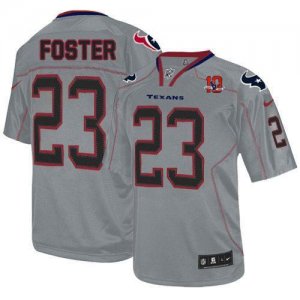 Jerseys Factory Cheap Nike Texans #23 Arian Foster Lights Out Gr