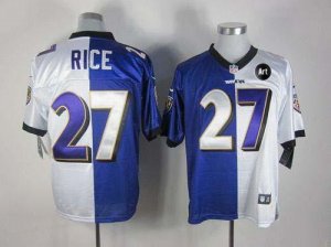 Jerseys Factory Cheap Nike Ravens #27 Ray Rice Purple/White With