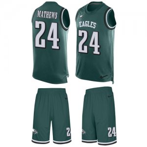 Jerseys Factory Cheap Nike Eagles #24 Ryan Mathews Midnight Gree