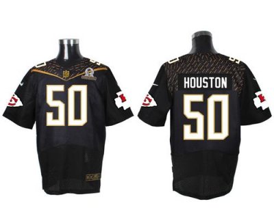 Jerseys Factory Cheap Nike Chiefs #50 Justin Houston Black 2016