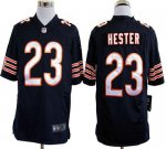 Jerseys Factory Cheap Nike Bears #23 Devin Hester Navy Blue Team