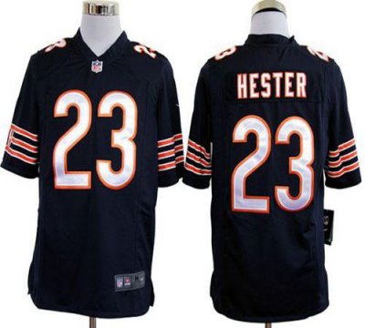 Jerseys Factory Cheap Nike Bears #23 Devin Hester Navy Blue Team