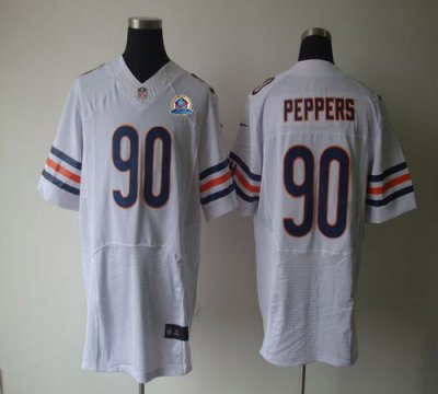 Jerseys Factory Cheap Nike Bears #90 Julius Peppers White With H