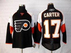 Jerseys Factory Cheap Flyers #17 Jeff Carter Embroidered Black N