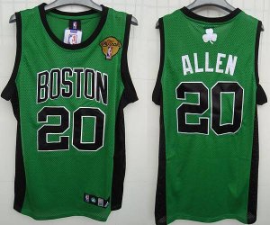 Jerseys Factory Cheap Celtics #20 Ray Allen Embroidered Green Bl