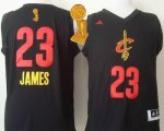 Jerseys Factory Cheap Cavaliers #23 LeBron James Black New Fashi