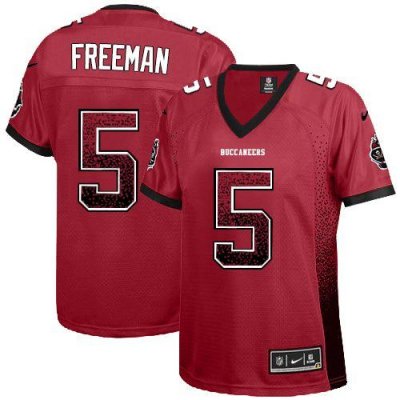 Jerseys Factory Cheap Nike Buccaneers #5 Josh Freeman Red Team C