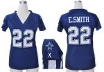 Jerseys Factory Cheap Nike Cowboys #22 Emmitt Smith Navy Blue Te