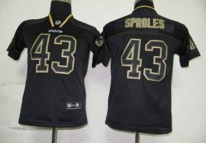 Jerseys Factory Cheap Saints #43 Darren Sproles Lights Out Black