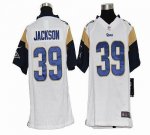 Jerseys Factory Cheap Nike Rams #39 Steven Jackson White Youth E