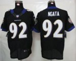 Jerseys Factory Cheap Nike Ravens #92 Haloti Ngata Black Alterna