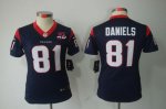 Jerseys Factory Cheap Nike Texans #81 Owen Daniels Navy Blue Tea
