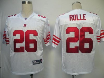 Jerseys Factory Cheap Giants #26 Antrel Rolle White Stitched NFL