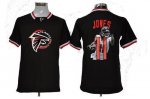 Jerseys Factory Cheap Nike Falcons #11 Julio Jones Black Men's N