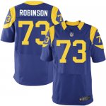 Jerseys Factory Cheap Nike Rams #73 Greg Robinson Royal Blue Alt