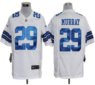 Jerseys Factory Cheap Nike Cowboys #29 DeMarco Murray White Men'