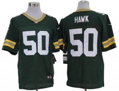 Jerseys Factory Cheap Nike Packers #50 A.J. Hawk Green Team Colo