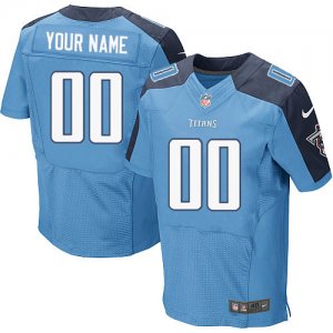 Jerseys Factory Cheap Nike Tennessee Titans Customized Light Blu
