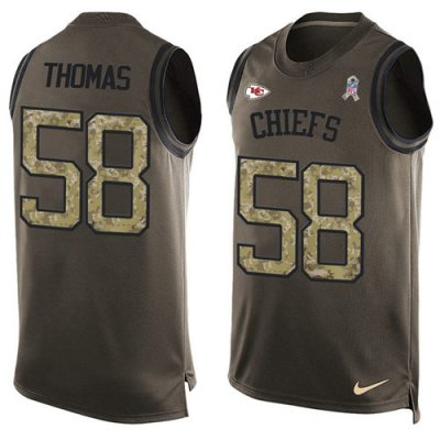Jerseys Factory Cheap Nike Chiefs #58 Derrick Thomas Green Men's