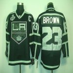 Jerseys Factory Cheap Kings #23 Dustin Brown 2012 Stanley Cup Fi