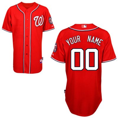 Jerseys Factory Cheap Nationals Authentic Red 2011 Cool Base Bas