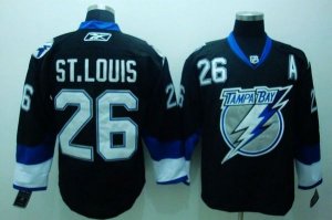 Jerseys Factory Cheap Lightning #26 St.Louis Embroidered Black N