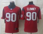 Jerseys Factory Cheap Nike Texans #90 Jadeveon Clowney Red Alter