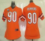 Jerseys Factory Cheap Nike Bears #90 Julius Peppers Orange Alter