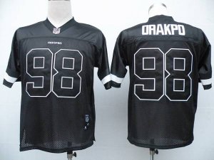 Jerseys Factory Cheap Redskins #98 Brian Orakpo Black Shadow Sti