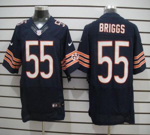 Jerseys Factory Cheap Nike Bears #55 Lance Briggs Navy Blue Team