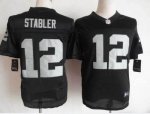 Jerseys Factory Cheap Nike Raiders #12 Kenny Stabler Black Team