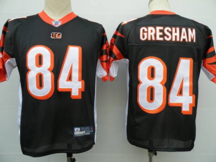 Jerseys Factory Cheap Bengals #84 Jermaine Gresham Black Stitche - Click Image to Close