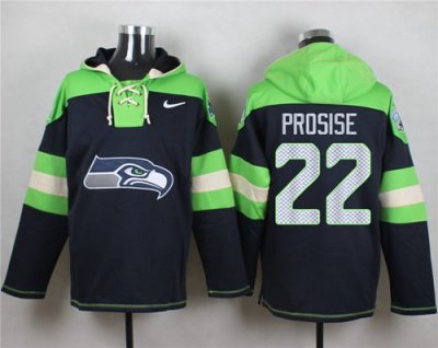 Jerseys Factory Cheap Nike Seahawks #22 C. J. Prosise Navy Blue