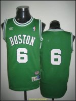Jerseys Factory Cheap Celtics #6 Bill Russell Embroidered Green