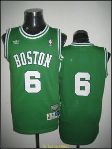 Jerseys Factory Cheap Celtics #6 Bill Russell Embroidered Green