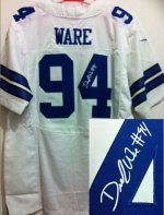 Jerseys Factory Cheap Nike Cowboys #94 DeMarcus Ware White Men's