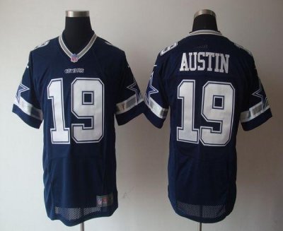 Jerseys Factory Cheap Nike Cowboys #19 Miles Austin Navy Blue Te
