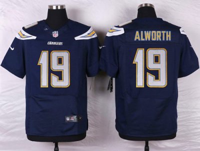 Jerseys Factory Cheap Nike Chargers #19 Lance Alworth Navy Blue