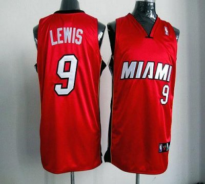 Jerseys Factory Cheap Revolution 30 Heat #9 Rashard Lewis Red Em