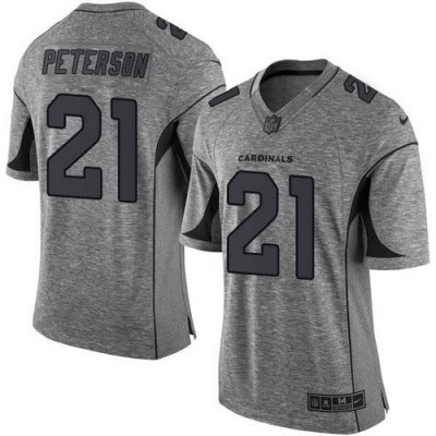 Jerseys Factory Cheap Nike Cardinals #21 Patrick Peterson Gray M