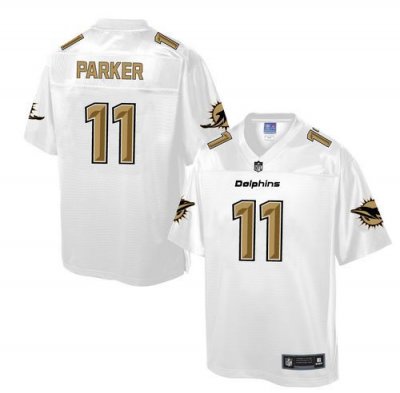 Jerseys Factory Cheap Nike Dolphins #11 DeVante Parker White Men