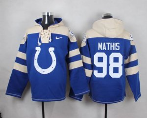 Jerseys Factory Cheap Nike Colts #98 Robert Mathis Royal Blue Pl