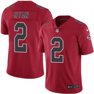 Jerseys Factory Cheap Nike Falcons #2 Matt Ryan Red Men's Stitch