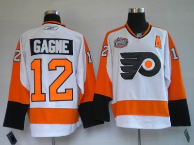 Jerseys Factory Cheap Flyers #12 Simon Gagne Embroidered Winter
