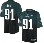 Jerseys Factory Cheap Nike Eagles #91 Fletcher Cox Midnight Gree