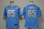 Jerseys Factory Cheap Nike Chargers #85 Antonio Gates Electric B
