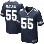 Jerseys Factory Cheap Nike Cowboys #55 Rolando McClain Navy Blue