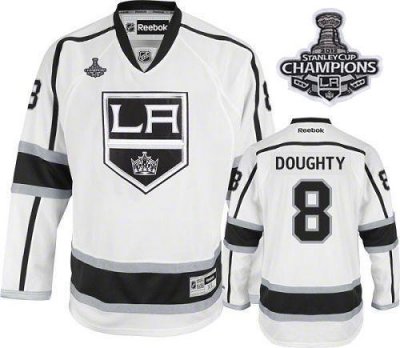 Jerseys Factory Cheap Kings #8 Drew Doughty 2012 Stanley Cup Cha